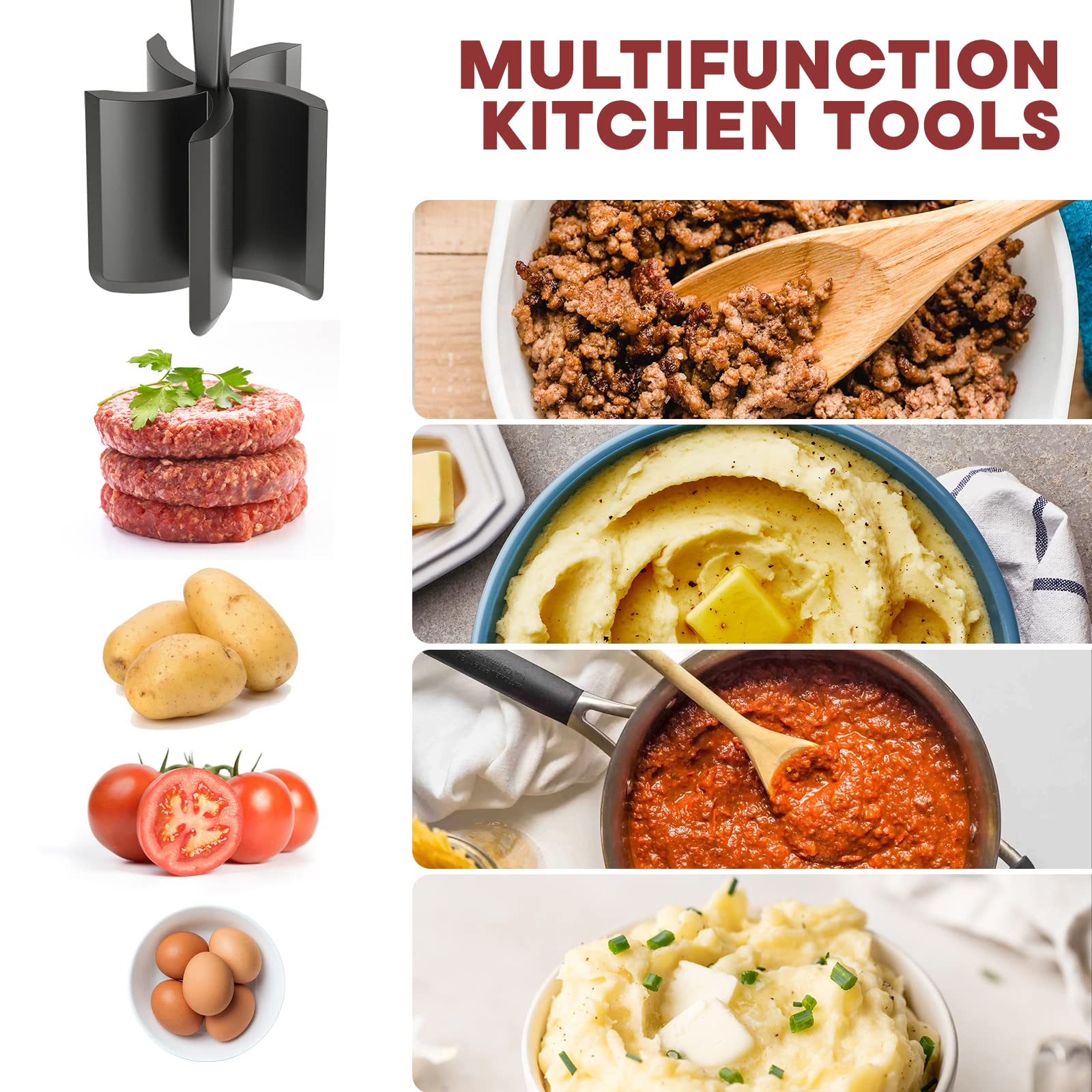 Premium Heat Resistant Masher 