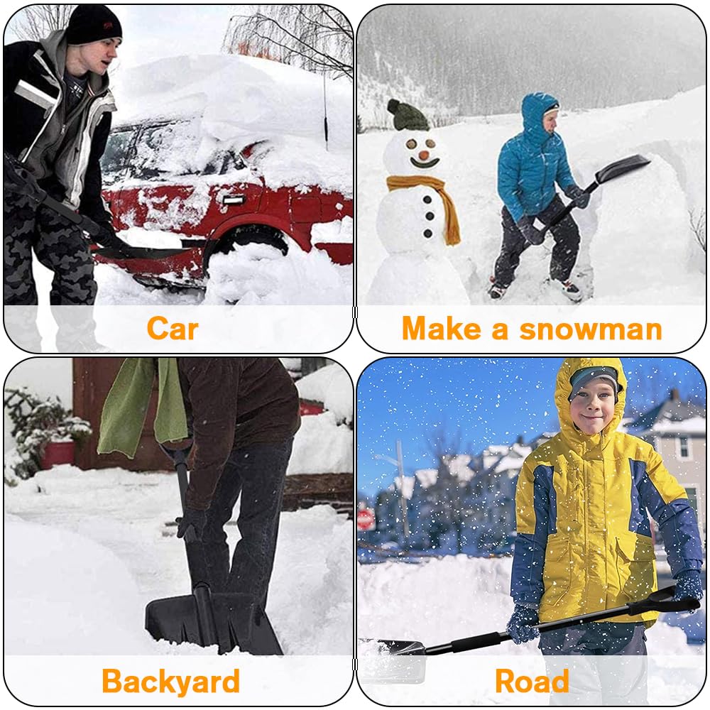 Detachable Snow Shovel for Driveway