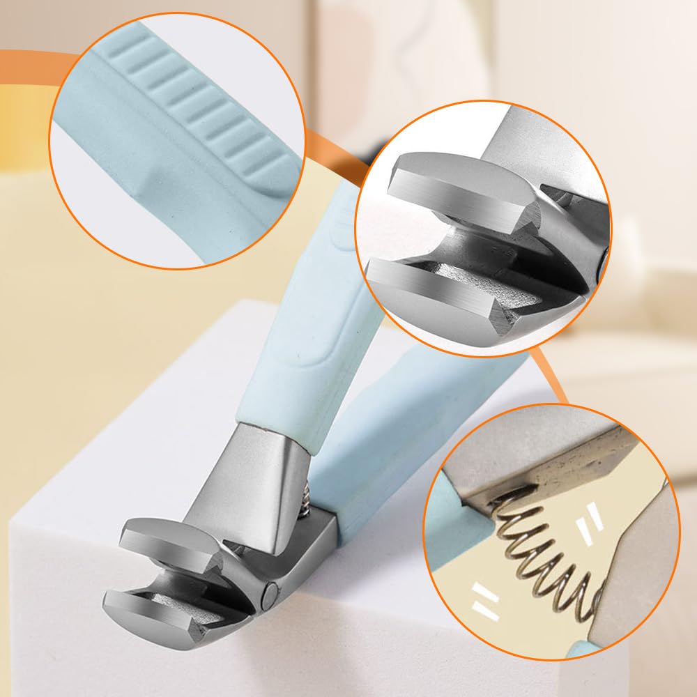 Sharp Wide-Mouth Curved Nail Clippers Suitable For Thick Nails