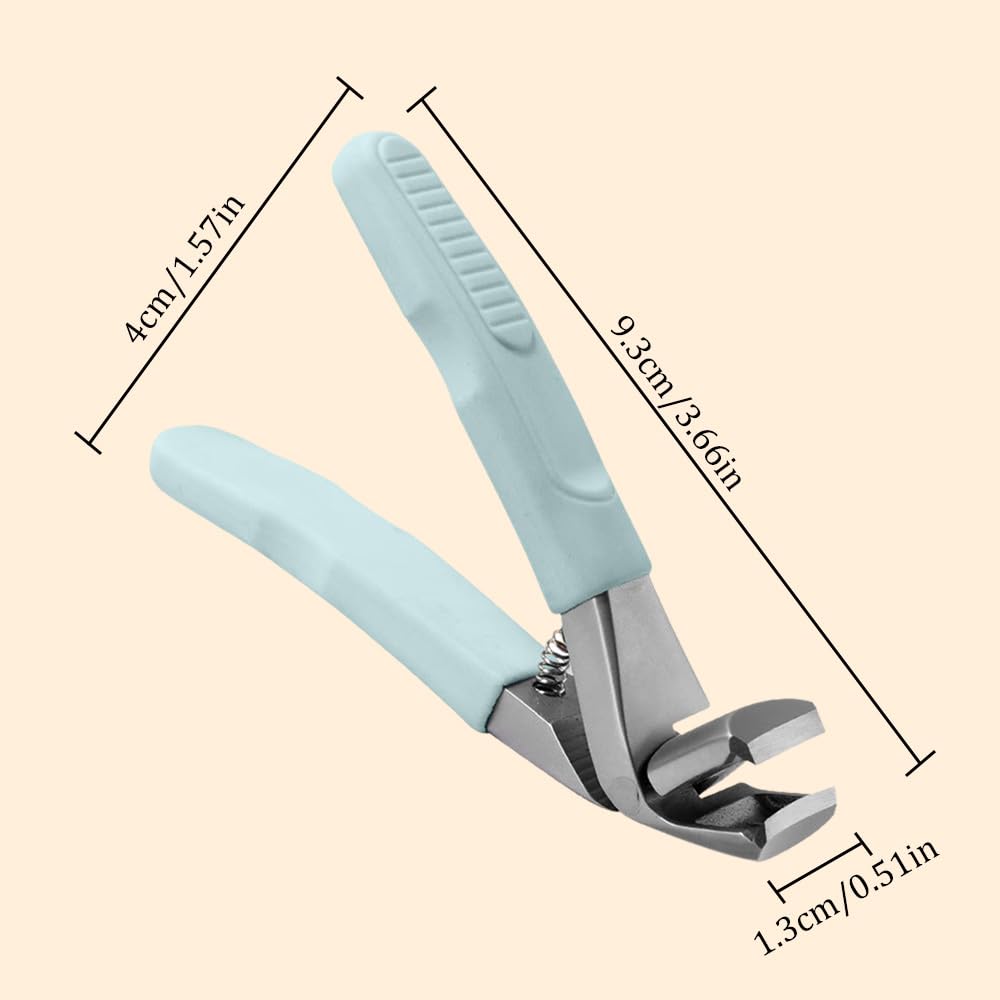 Sharp Wide-Mouth Curved Nail Clippers Suitable For Thick Nails