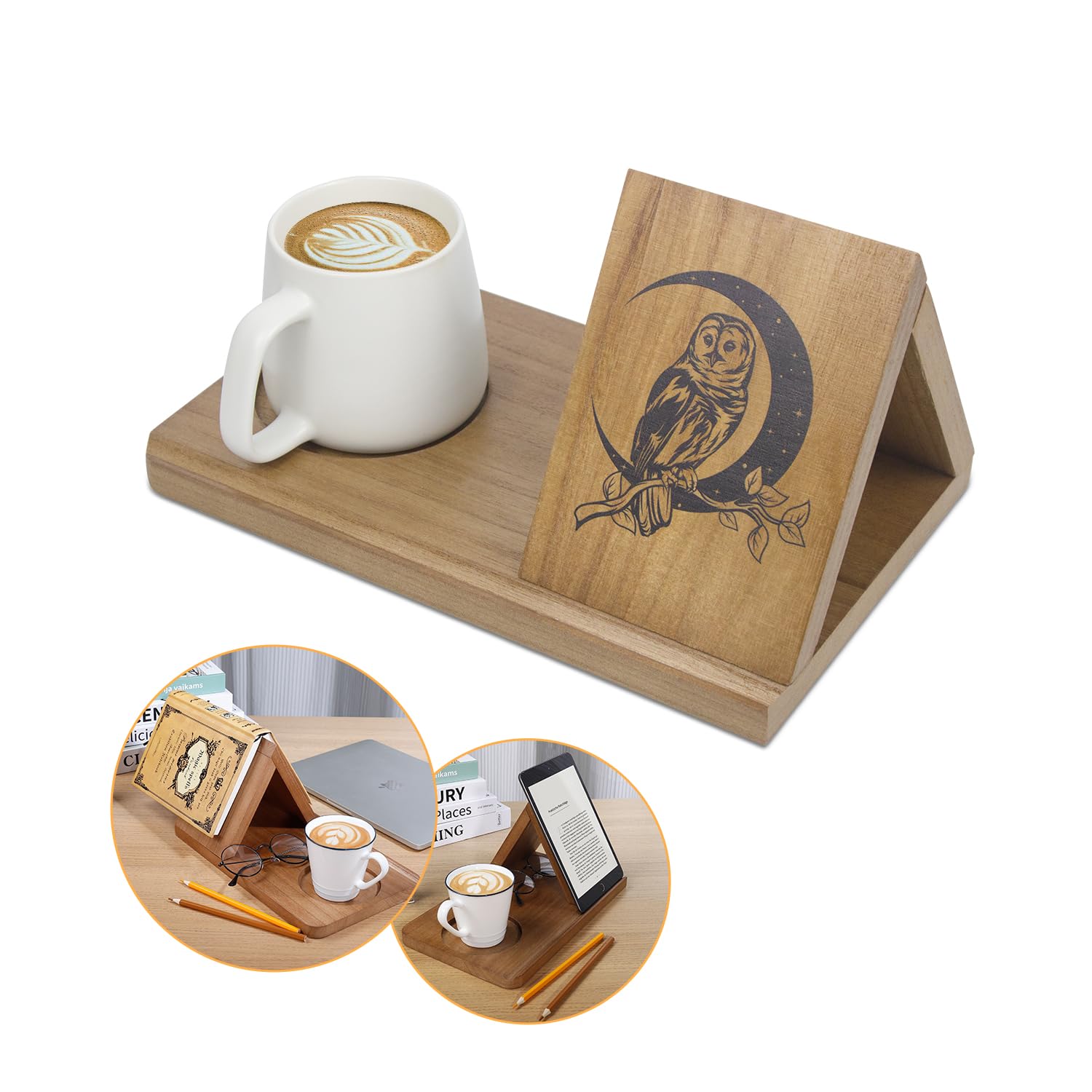 Wood Short Mini Book Rest