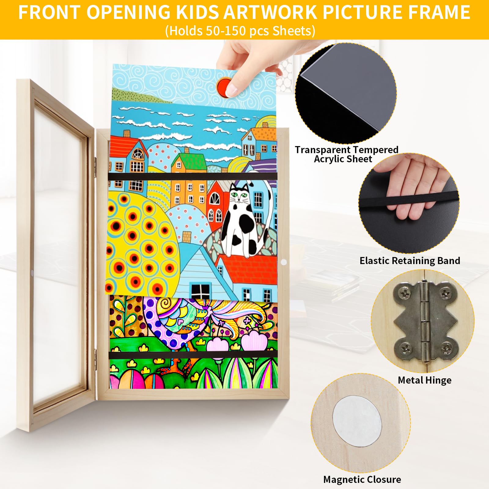 🎨Children Art Projects Kids Art Frames