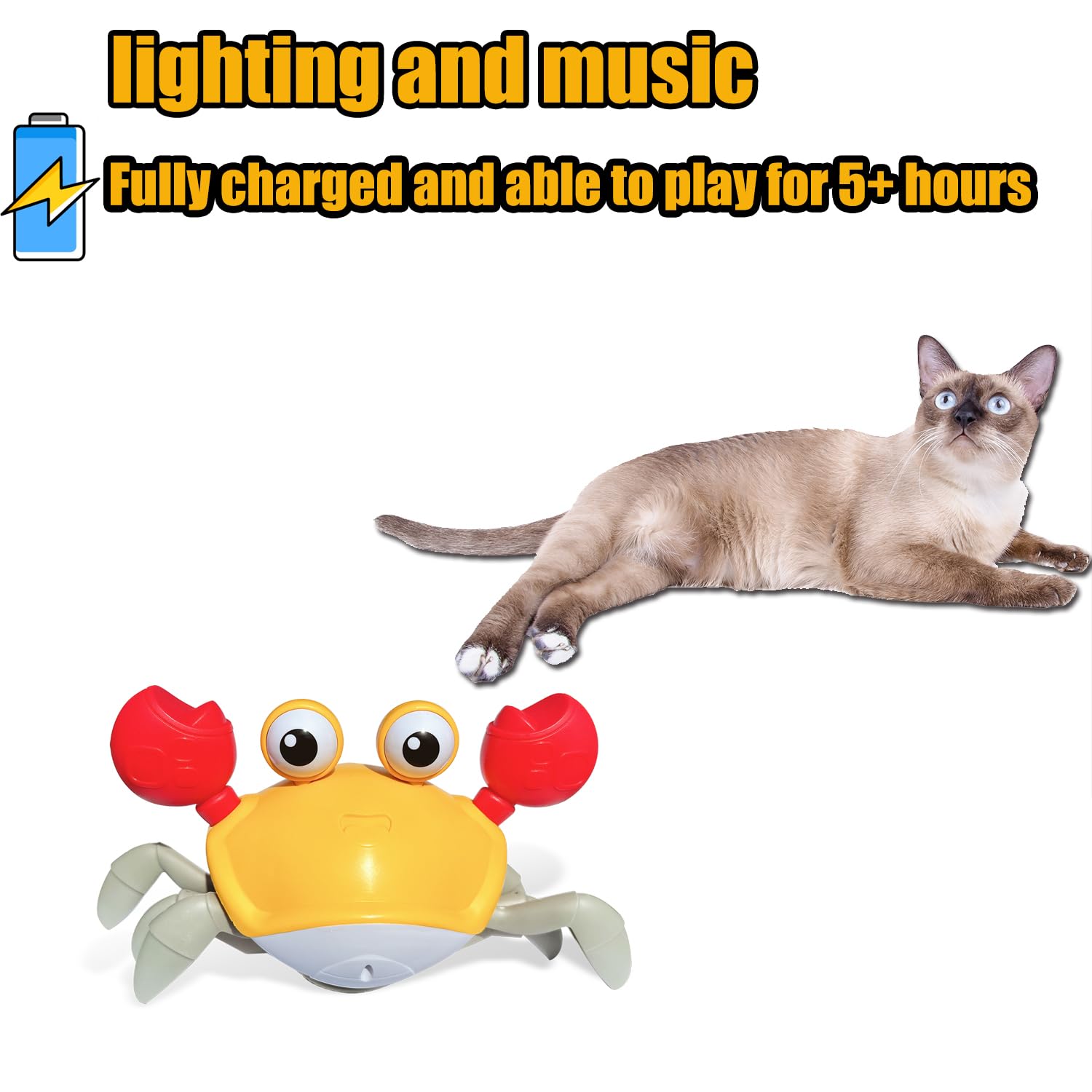 Crawling Crab - Interactive Toy for Pups