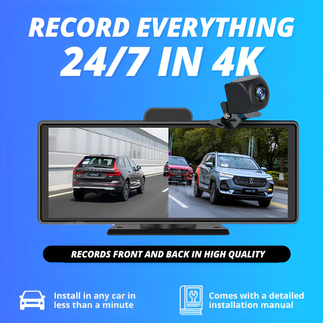 Welnax™ All-in-one driving recorder and car navigation system