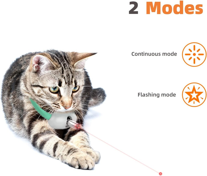Cat Teasing Laser Collar Toy