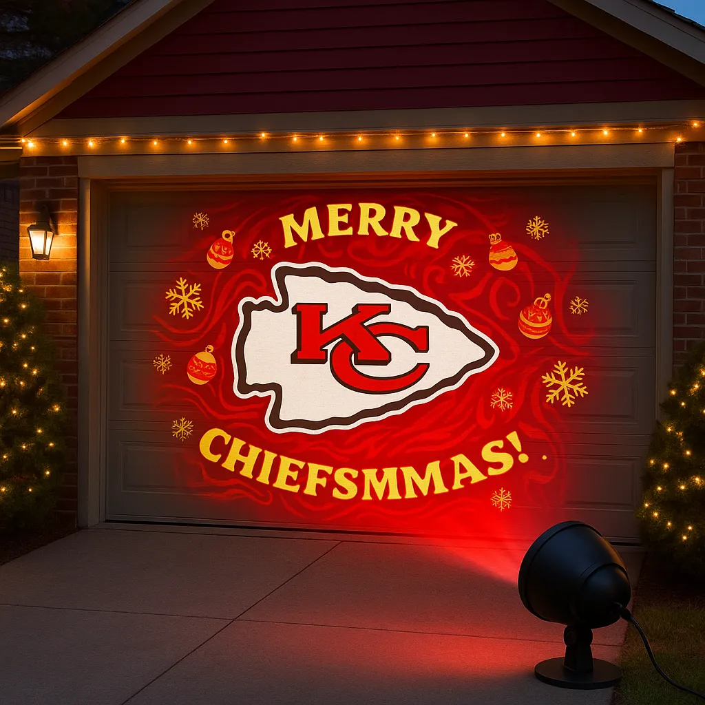 Football Holiday Projector Light