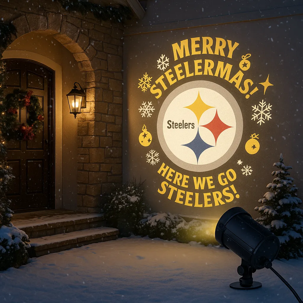 Football Holiday Projector Light