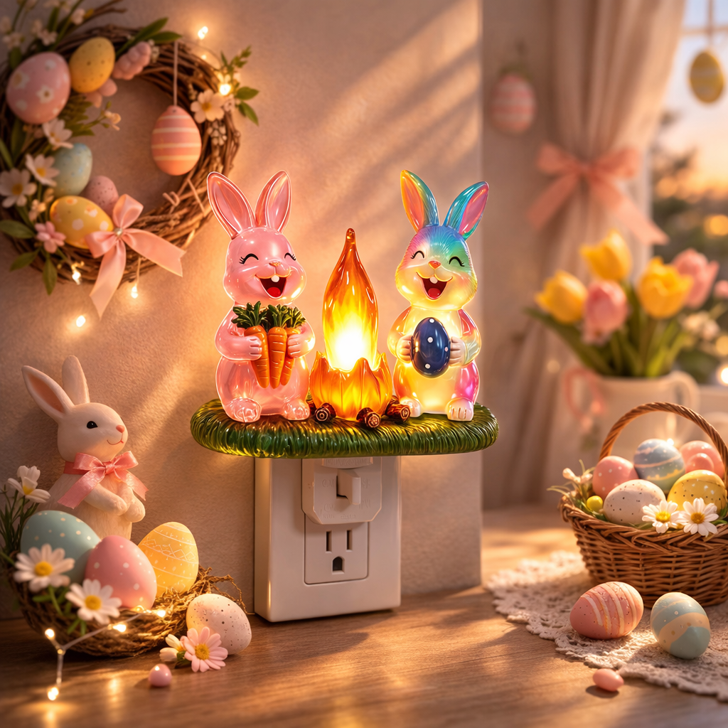 🌸 Spring Glow Easter Plug-In Nightlight