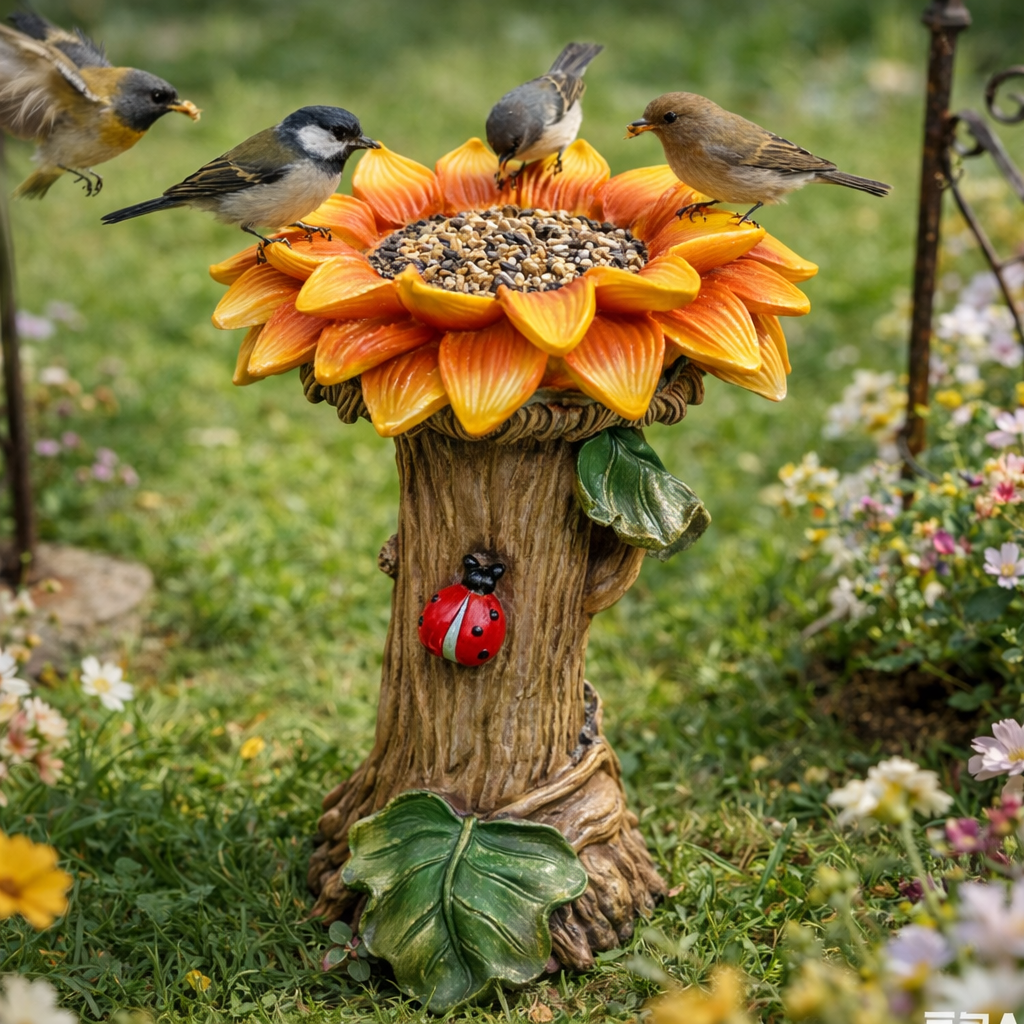 🦉 Whimsical Owl Bird Feeder