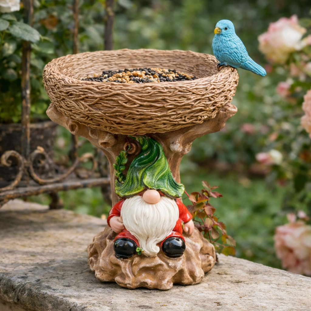 🦉 Whimsical Owl Bird Feeder