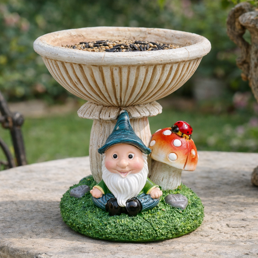 🦉 Whimsical Owl Bird Feeder