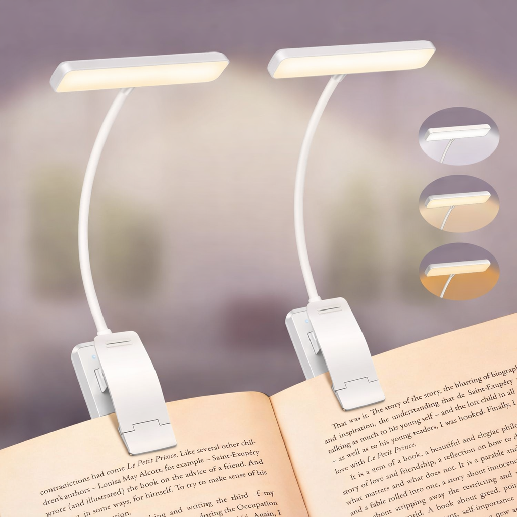 📖 Rechargeable LED Book Light