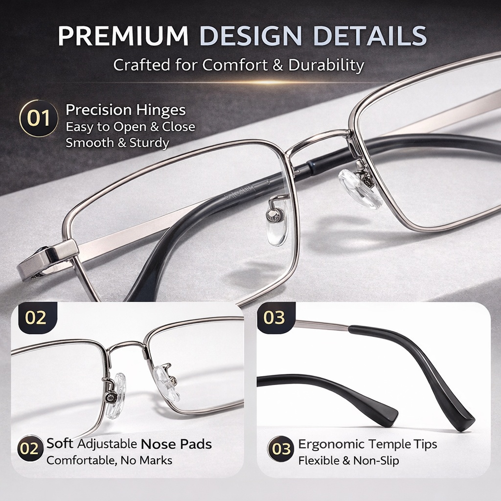 Premium Crystal Reading Glasses