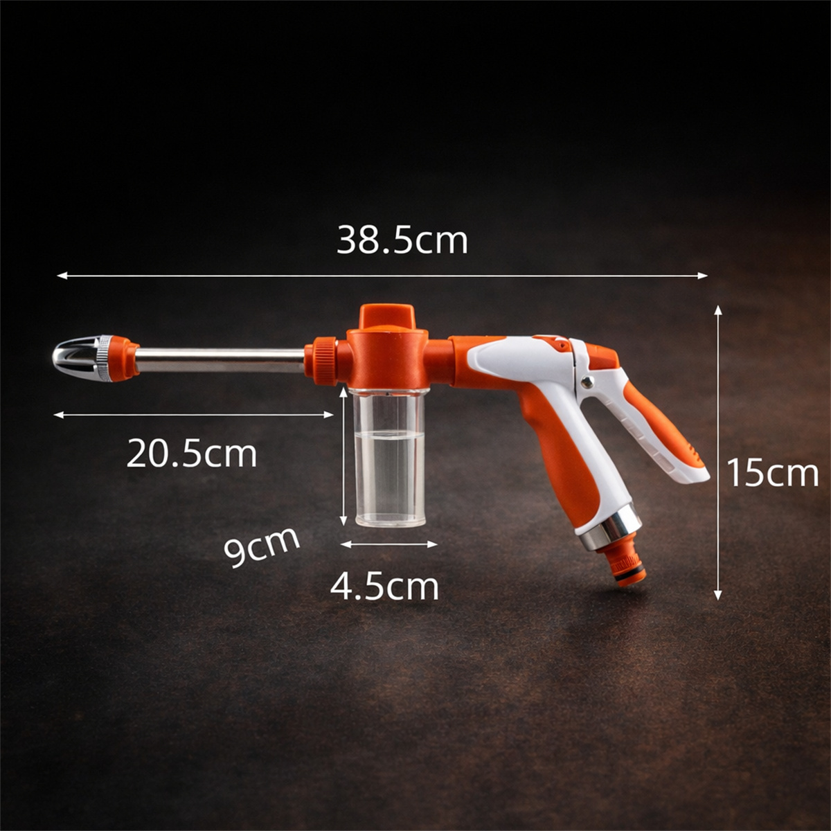 Pressure Washer Hose Nozzle Gun with Foam