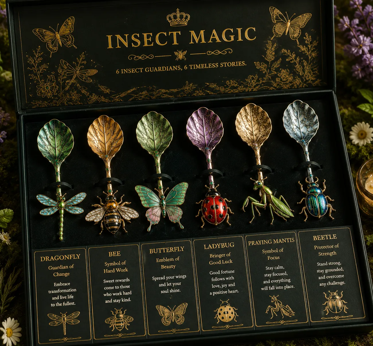 Magical Guardians Collectible Spoon Sets – Nature, Forest & Ocean Edition