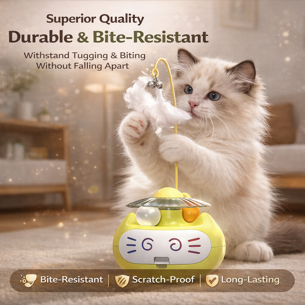 Petsume™ Interactive 5-in-1 Cat Toy
