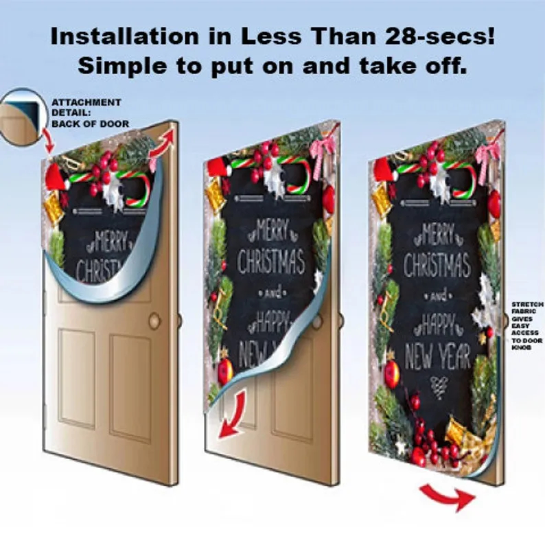 Christmas Door Cover