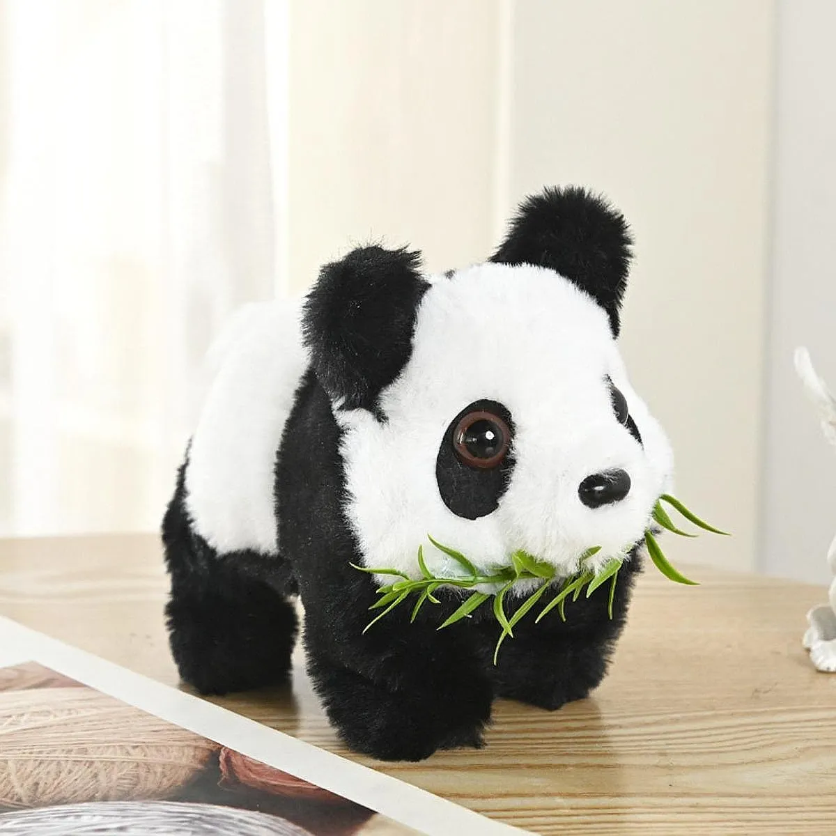 Interactive Plush Panda Toy – Cuddly, Playful & Stress-Relieving Companion!