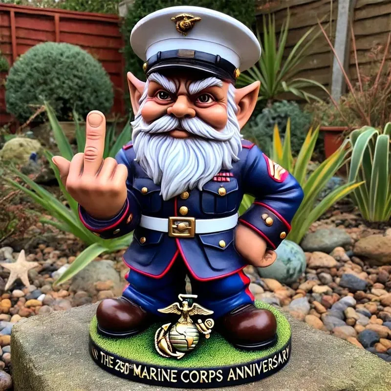 🌟 ​​"Gnome-Per Fi" – The 250th Anniversary Army Gnome Statue That'll Have You Saluting with a Smile!​​ 🎖️