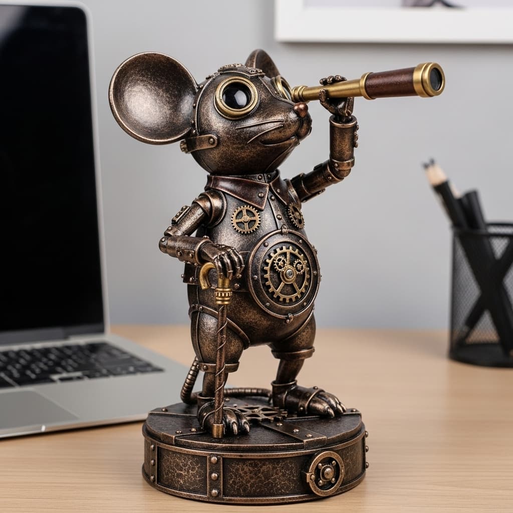 🔥Last Day 50% OFF -⚙️Steampunk Animal Explorer Sculptures