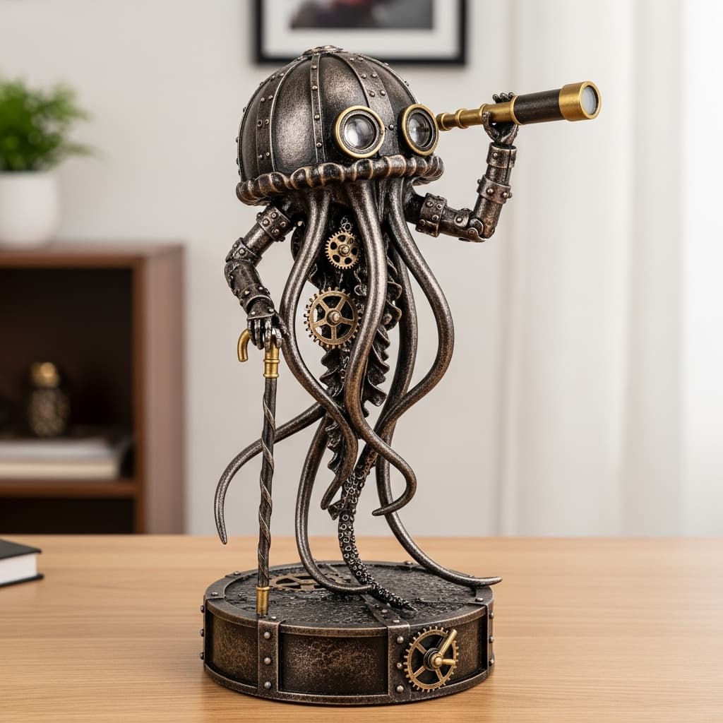 🔥Last Day 50% OFF -⚙️Steampunk Animal Explorer Sculptures