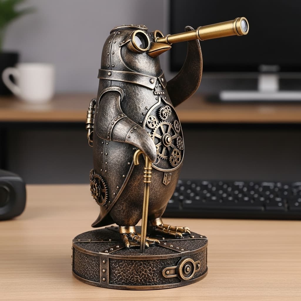 🔥Last Day 50% OFF -⚙️Steampunk Animal Explorer Sculptures