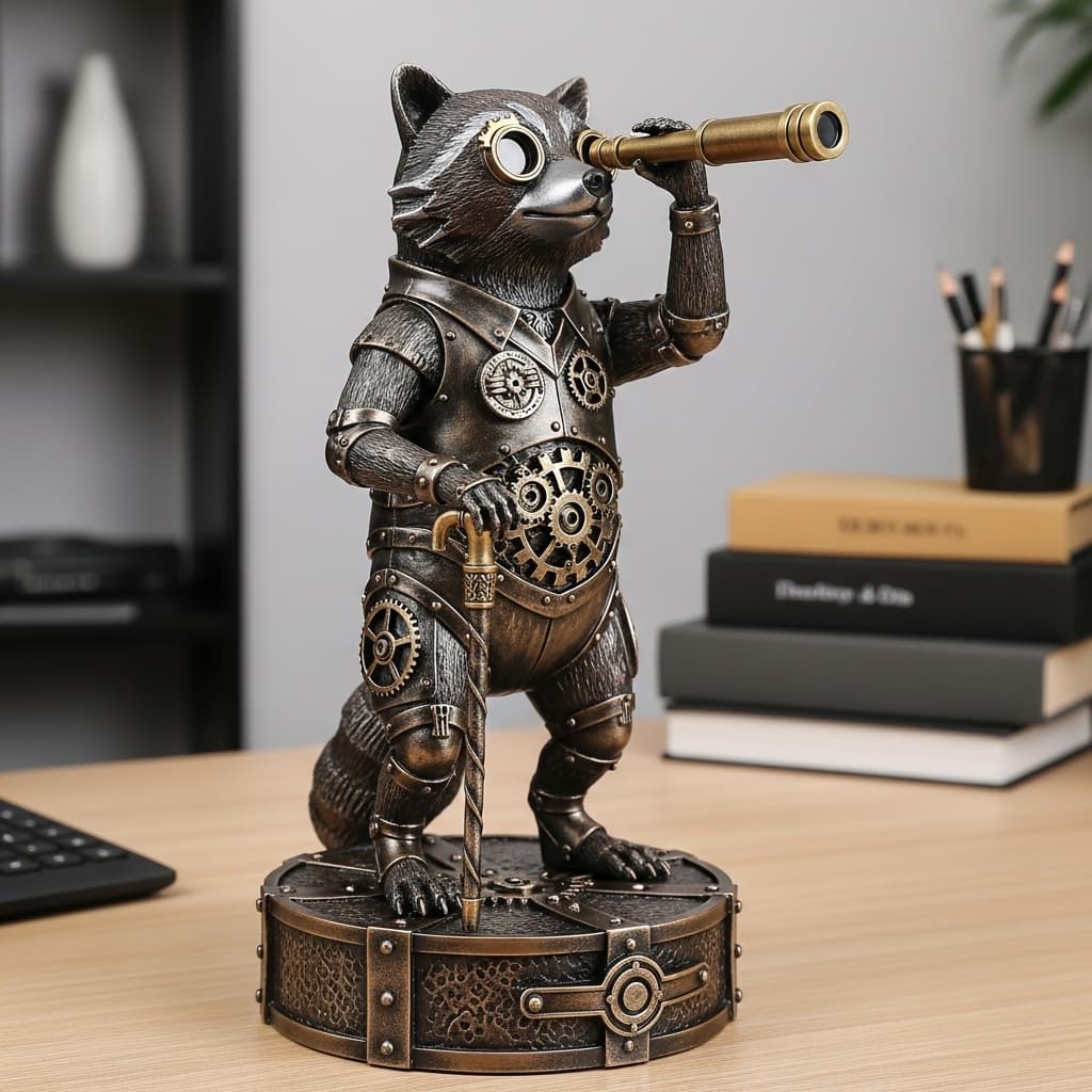 🔥Last Day 50% OFF -⚙️Steampunk Animal Explorer Sculptures
