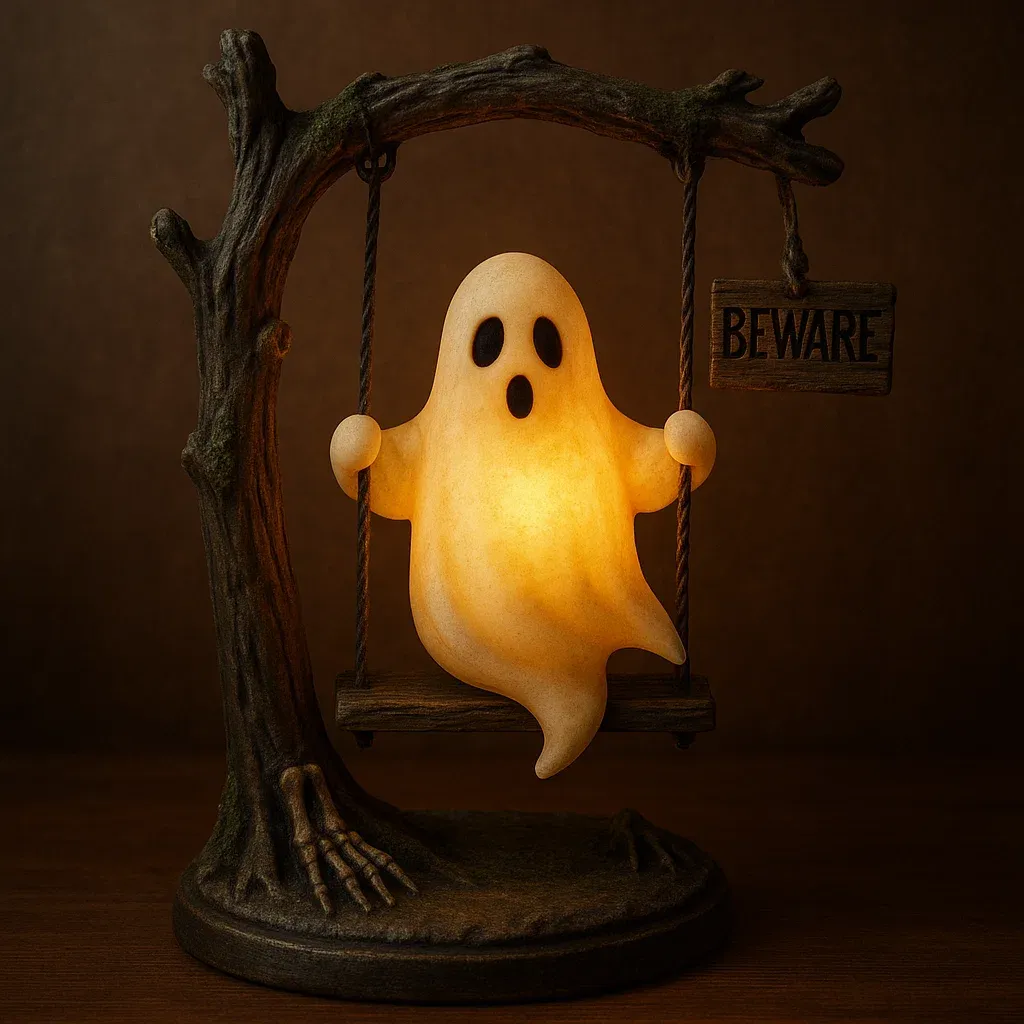 🎃Halloween Early Bird Special Sale 49% OFF - 👻Ghost Swing Lamp