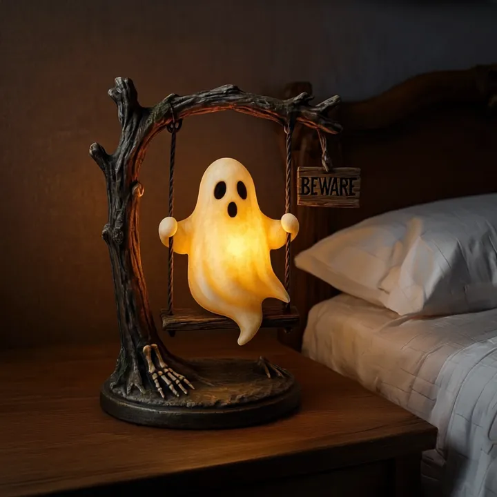 🎃Halloween Early Bird Special Sale 49% OFF - 👻Ghost Swing Lamp