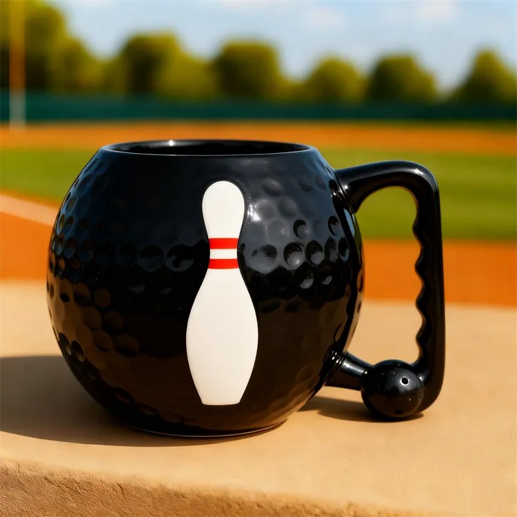 Sports Ball Ceramic Mug Collection