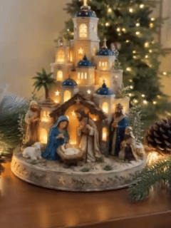 Christmas Castle Night Light