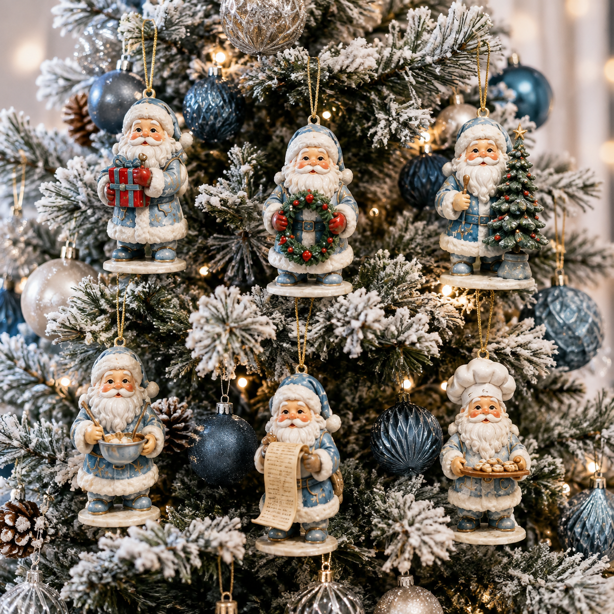 24-Day Winter Santa Collectible Advent Calendar
