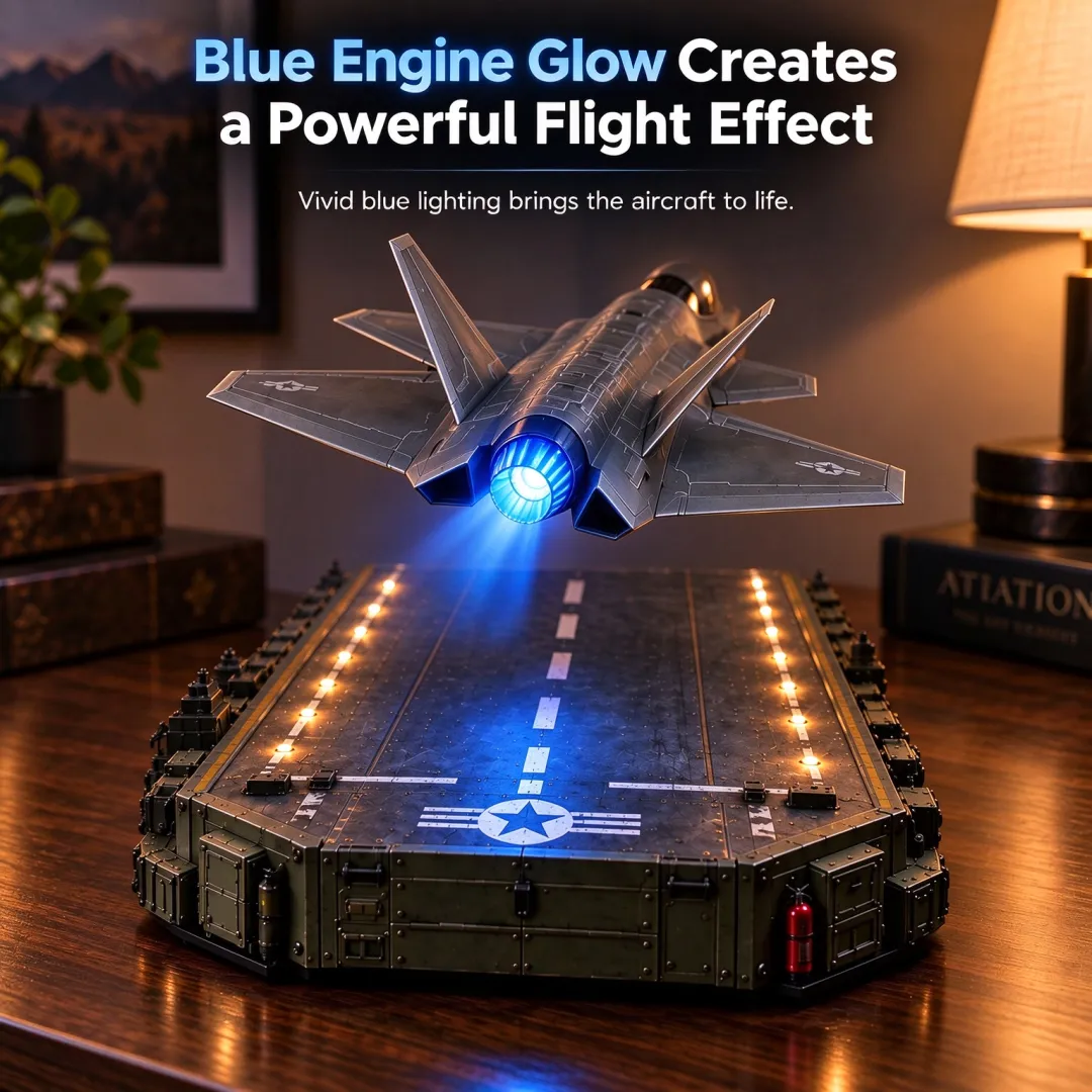 Magnetic Levitation Fighter Jet Model