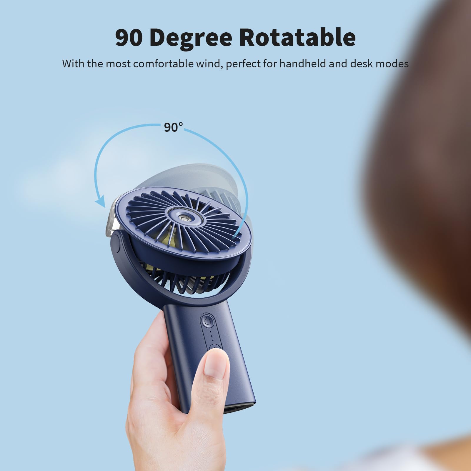 Misting Fan Portable Handheld Fan