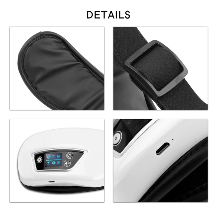 Electric Smart Eye Massager 4D Bluetooth Eye Care Instrument