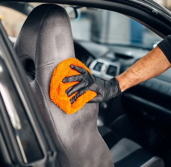 100PCS Of Disposable Black Nitrile Gloves Safety Tools For Household Cleaning