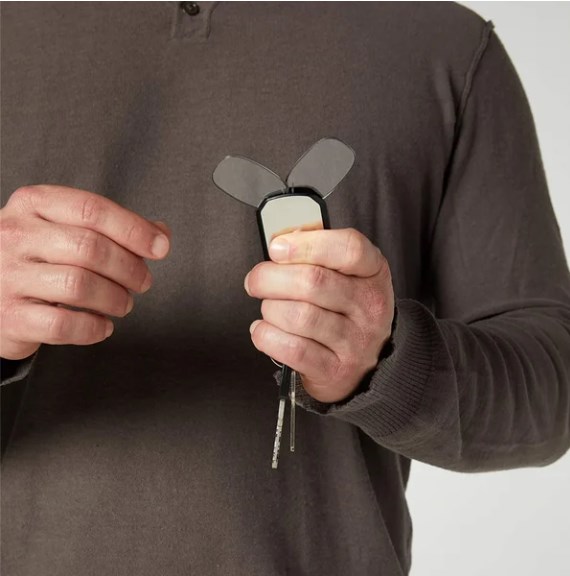 👓2024 Portable Keychain Legless Nose Clip Reading Glasses