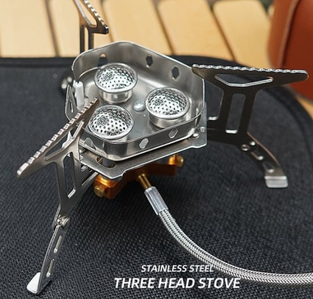 🔥Camping Outdoor Windproof Gas Burner