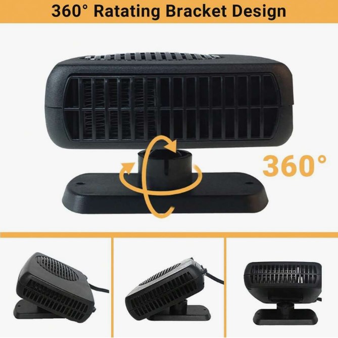 200W Portable Windshield Defroster