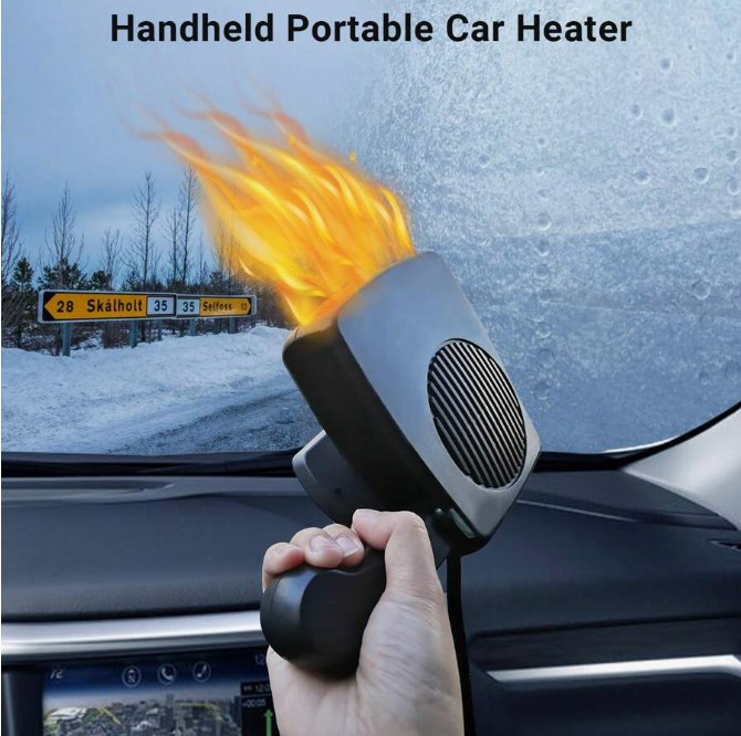 200W Portable Windshield Defroster