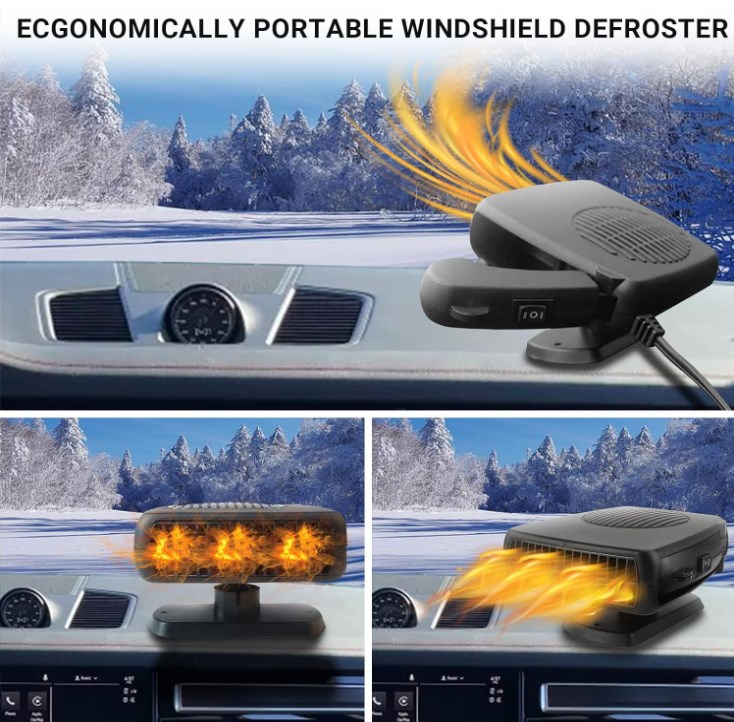 200W Portable Windshield Defroster