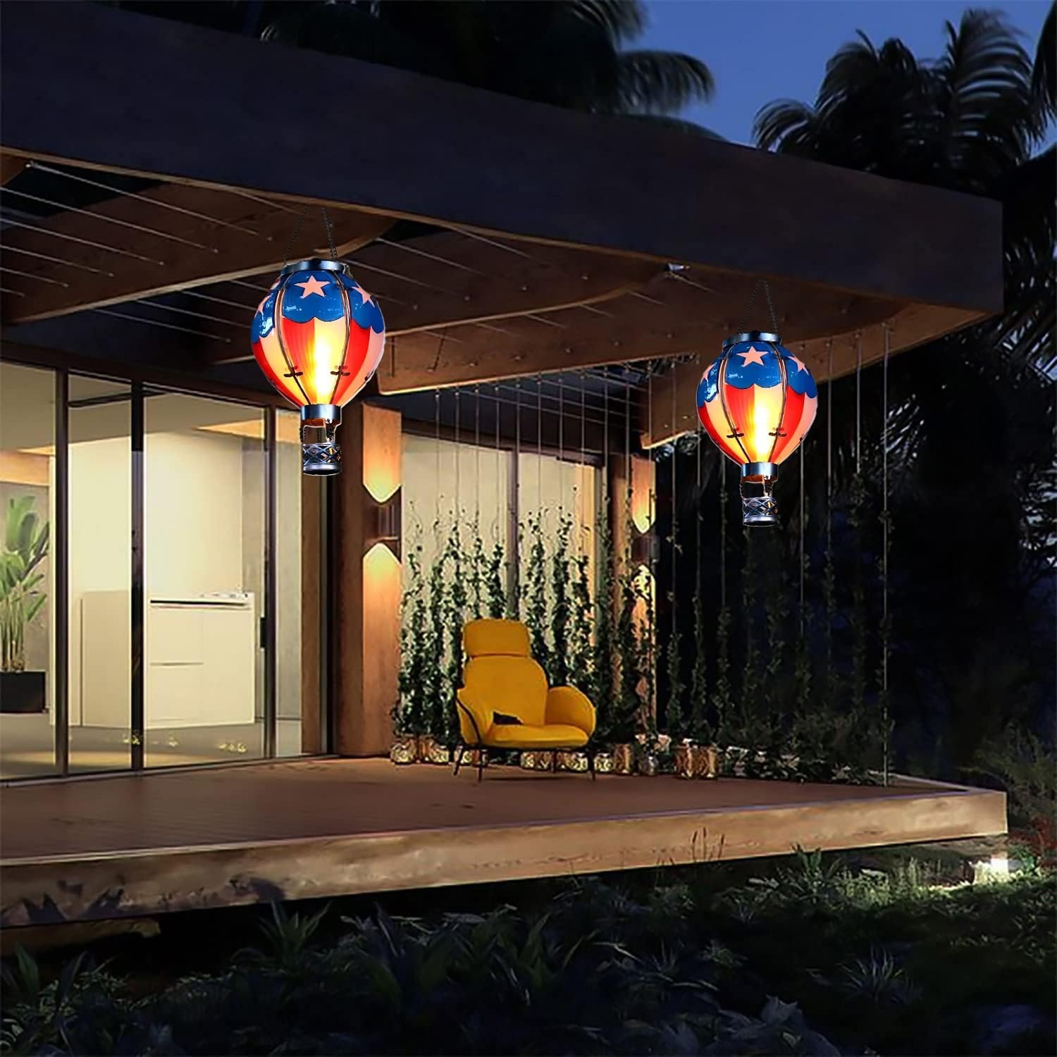 Hot Air Balloon Solar Lantern