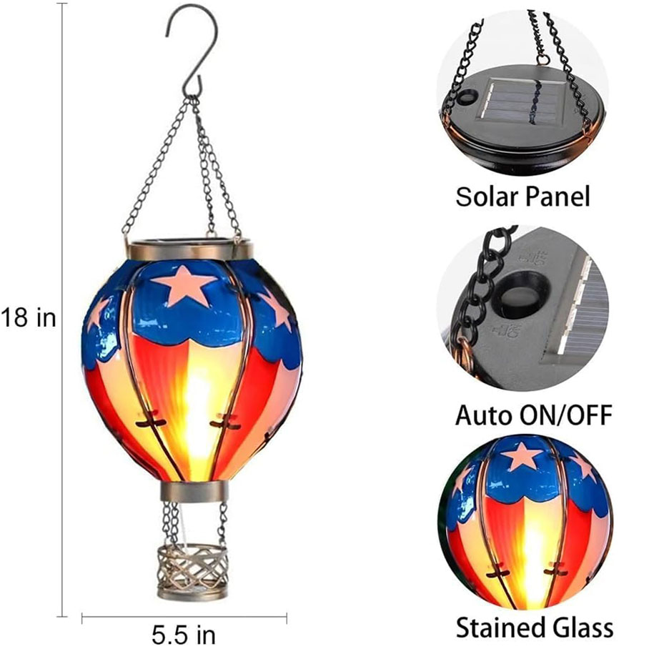 Hot Air Balloon Solar Lantern