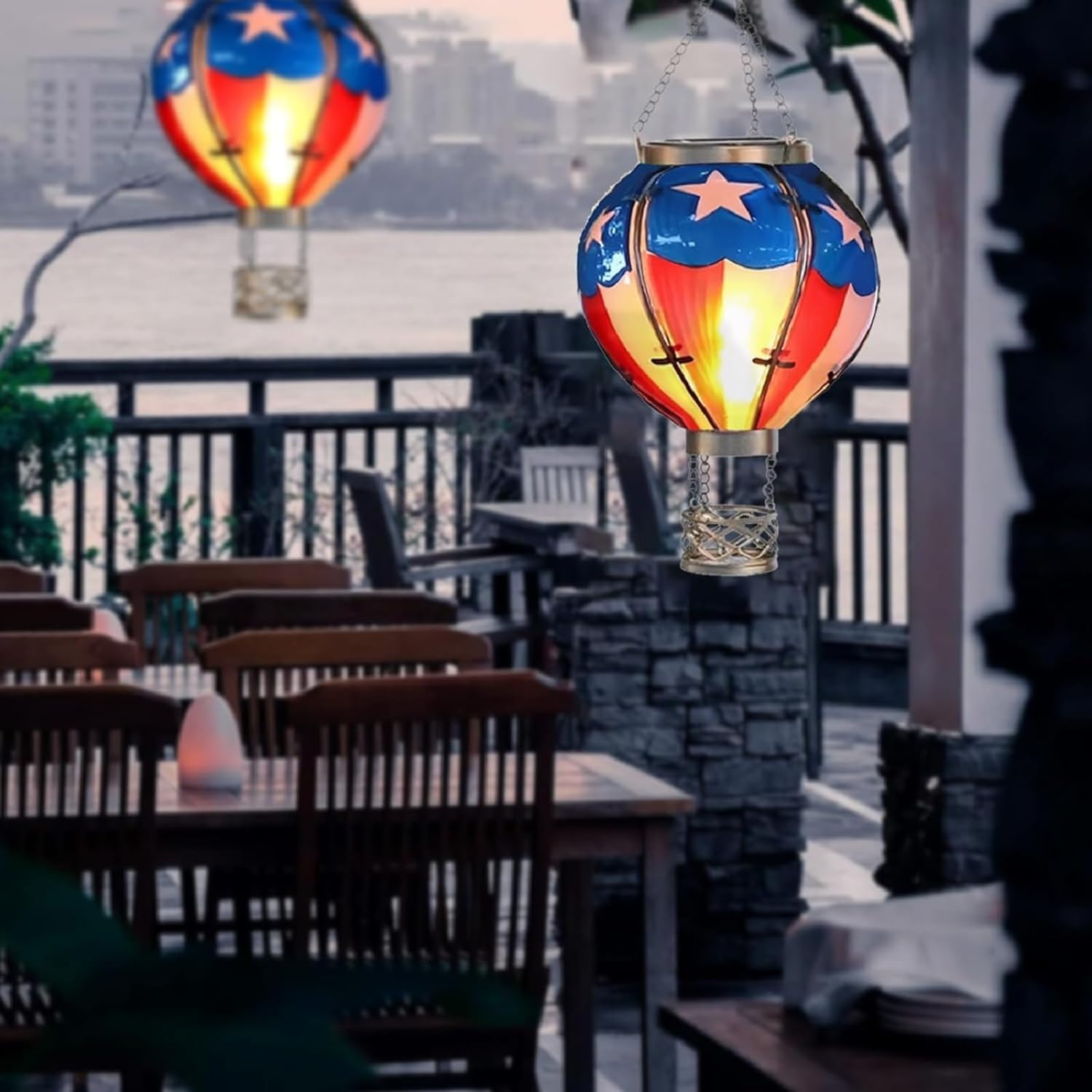 Hot Air Balloon Solar Lantern