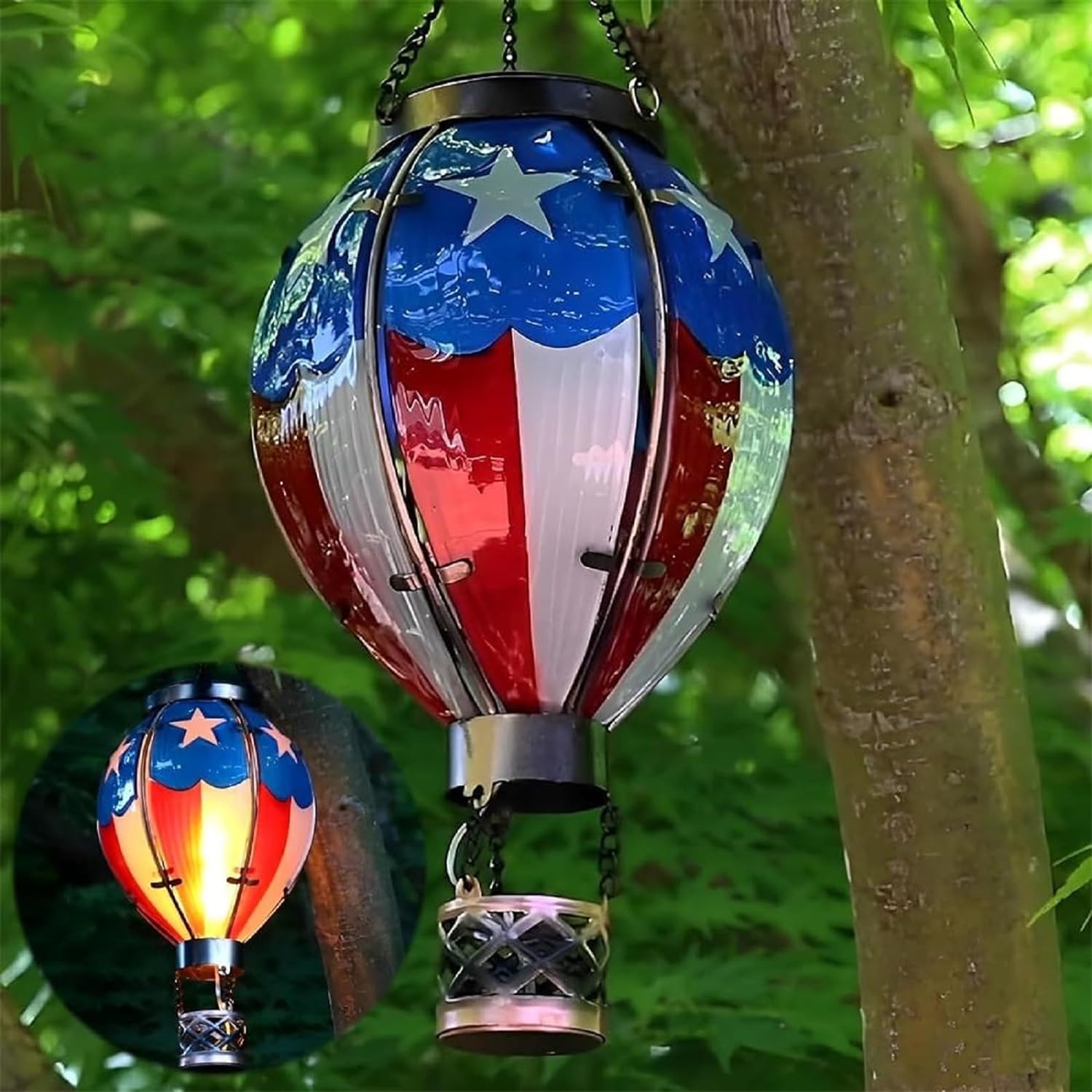 Hot Air Balloon Solar Lantern