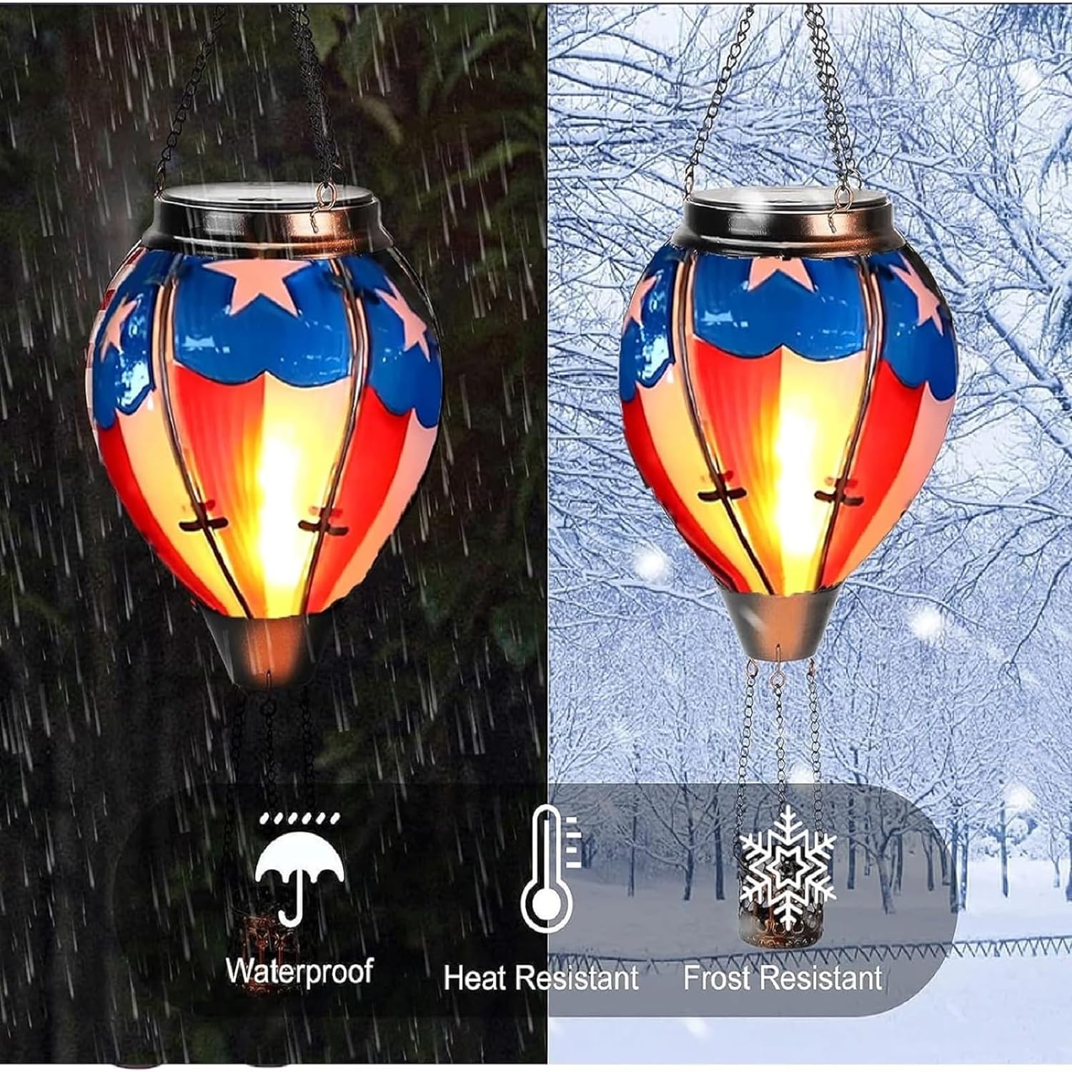 Hot Air Balloon Solar Lantern