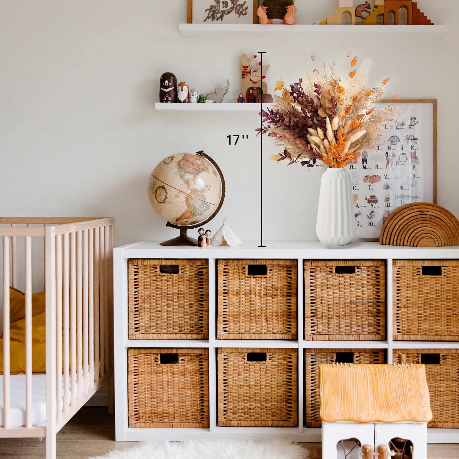 Pampas grass fall home decor