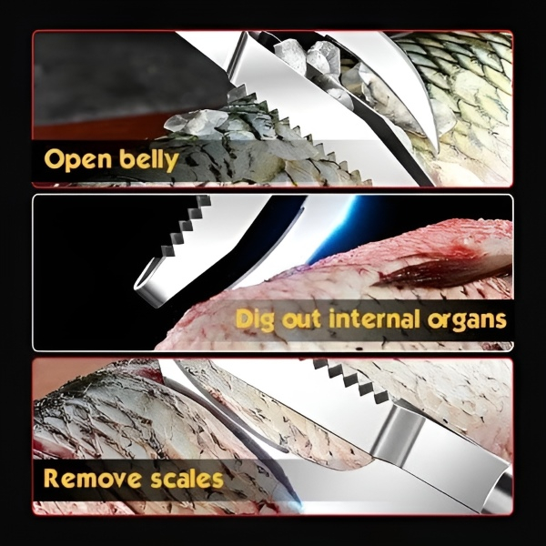 Stainless steel fish scaler | FISHBLADE