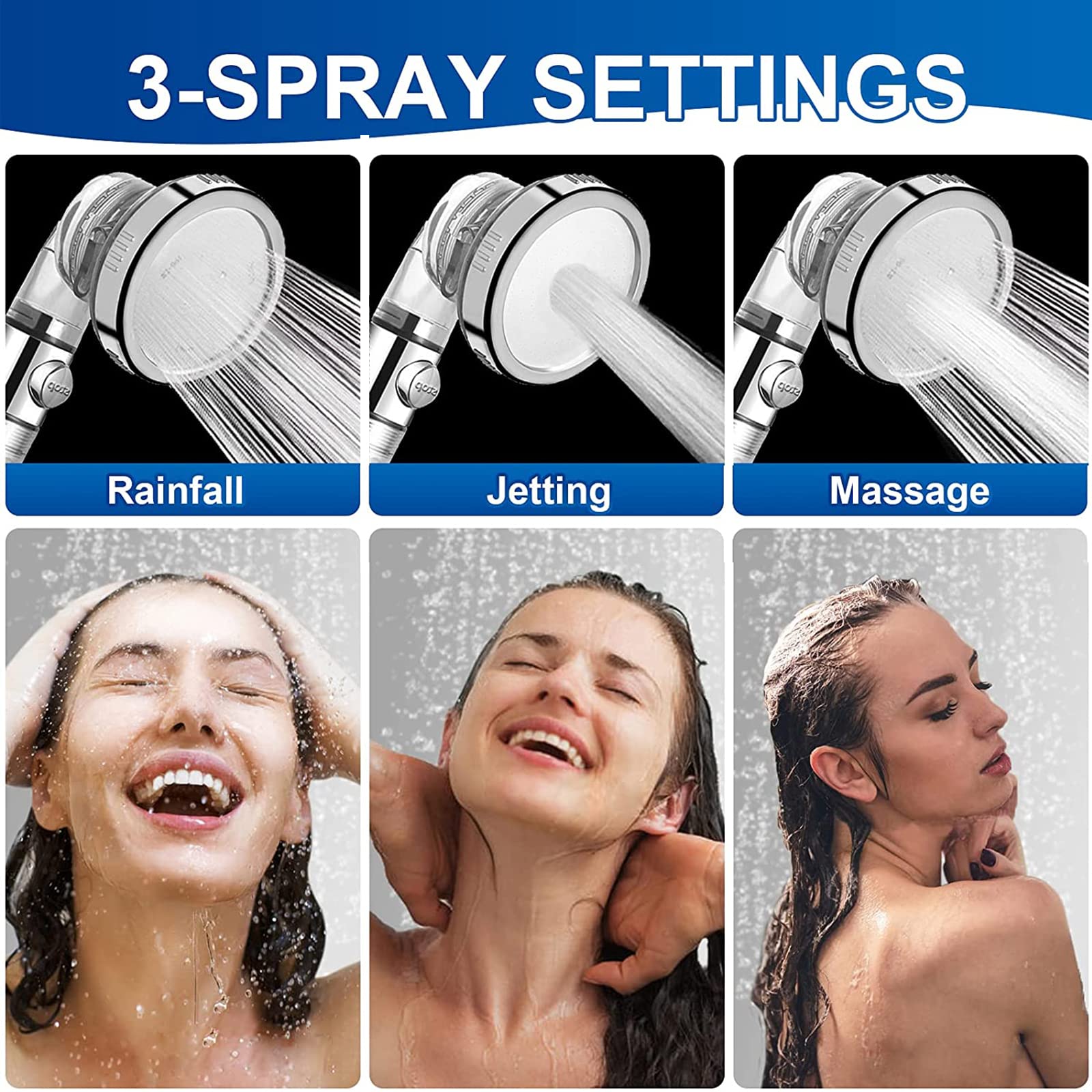 Keillini™ Ionic Shower Head