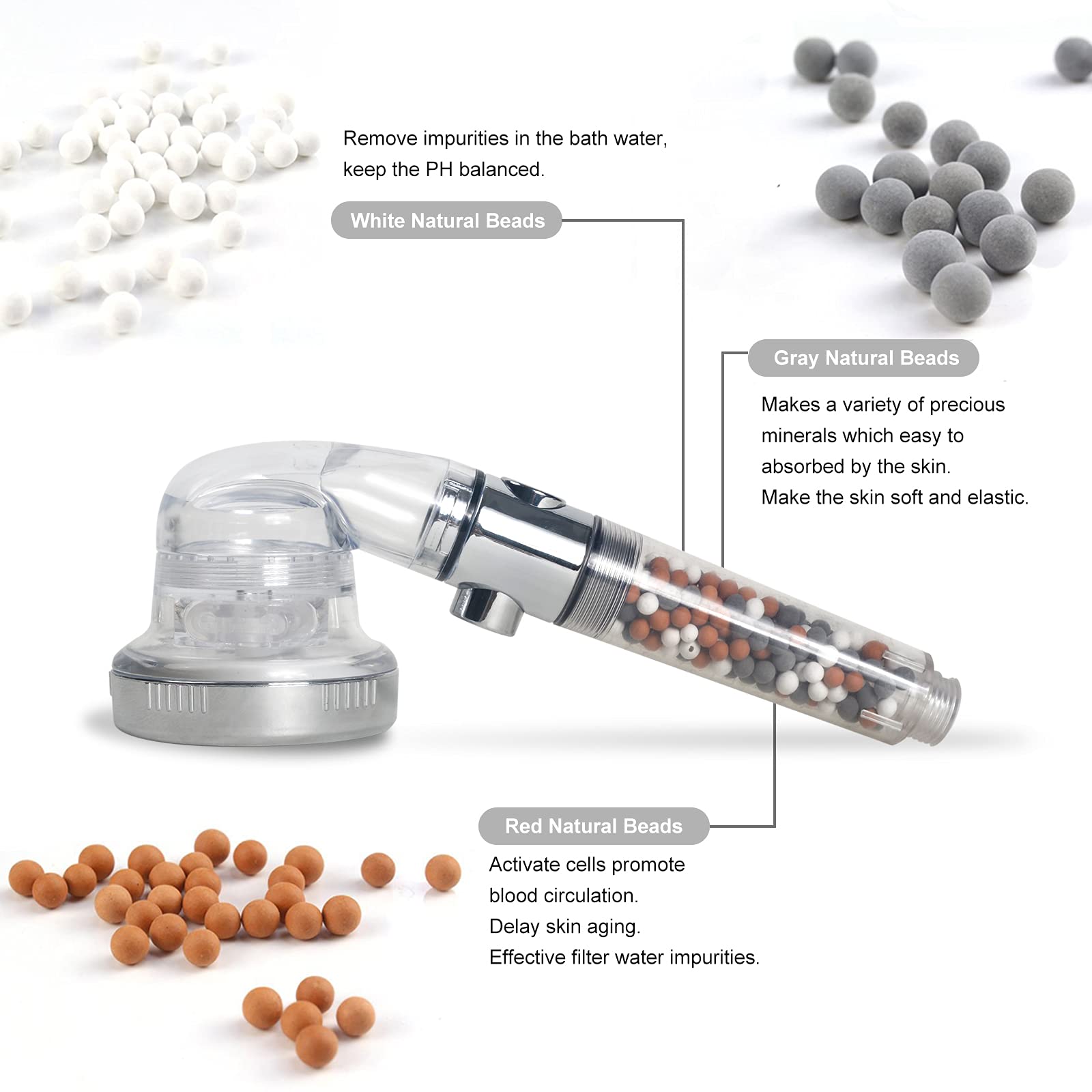 Keillini™ Ionic Shower Head